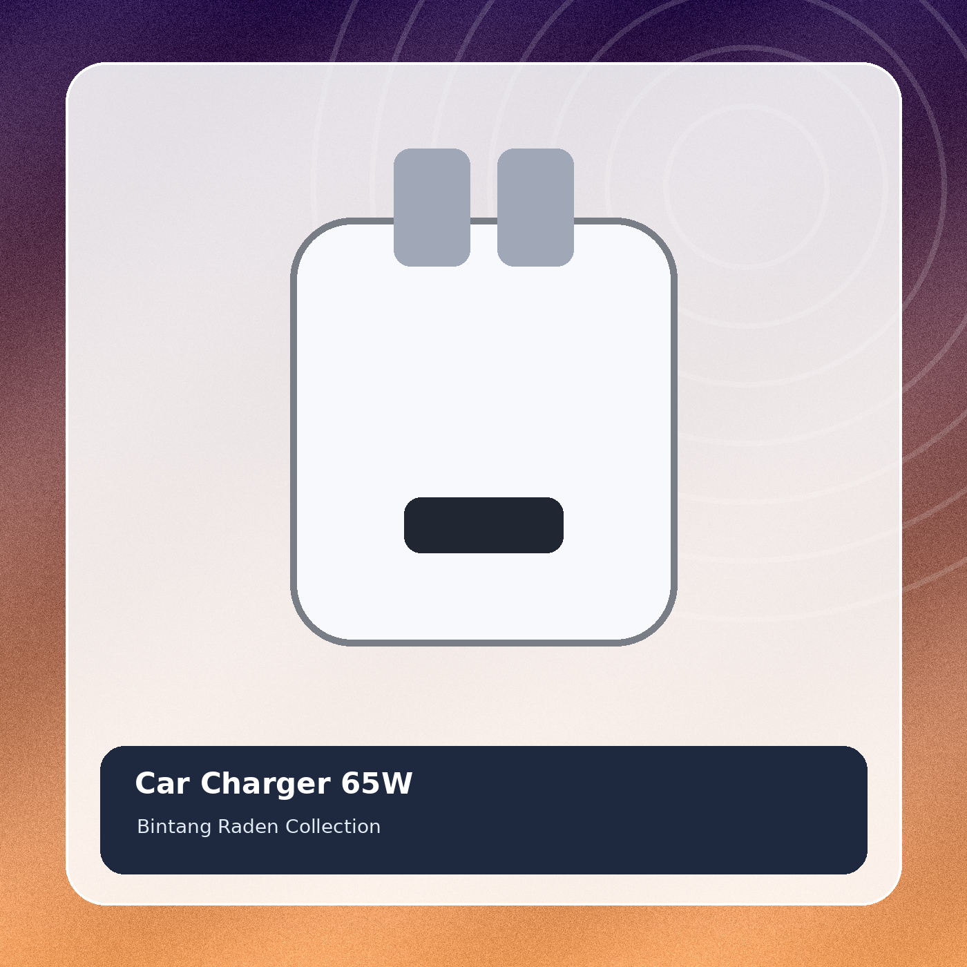 Car Charger 65W