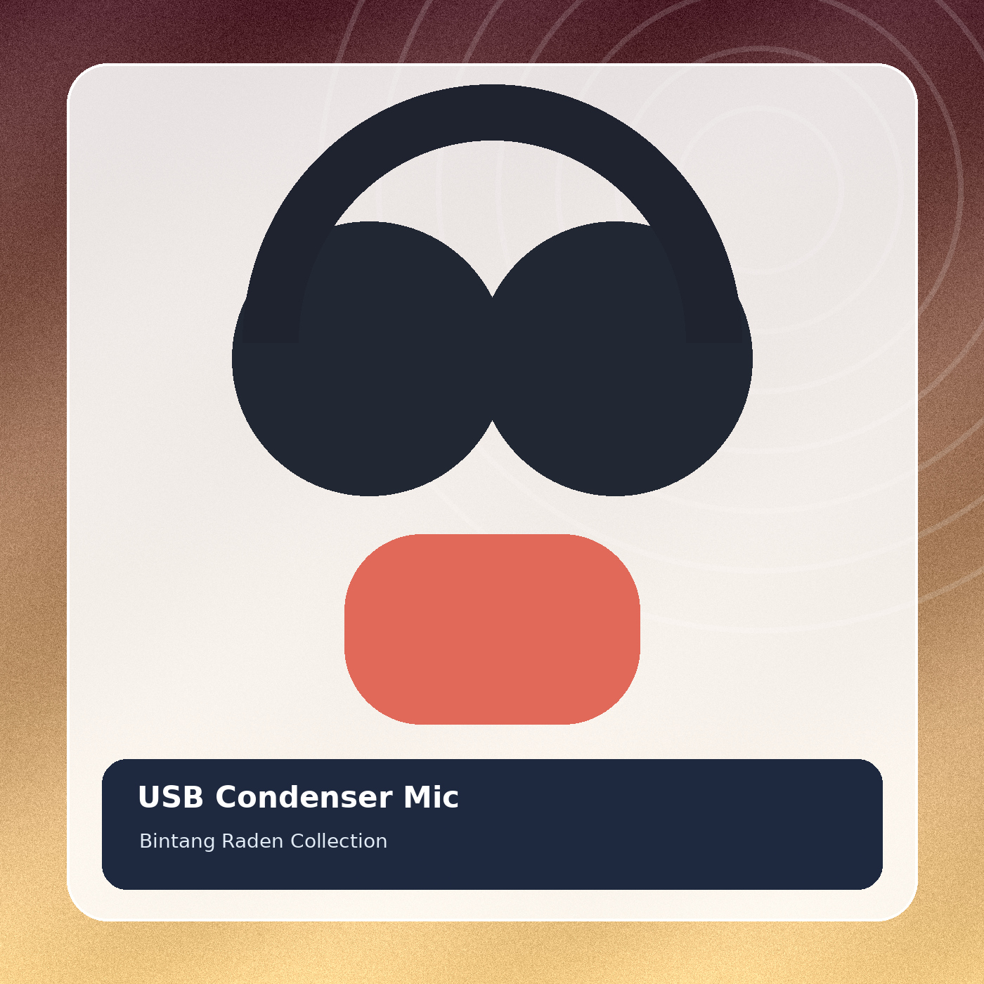 USB Condenser Microphone