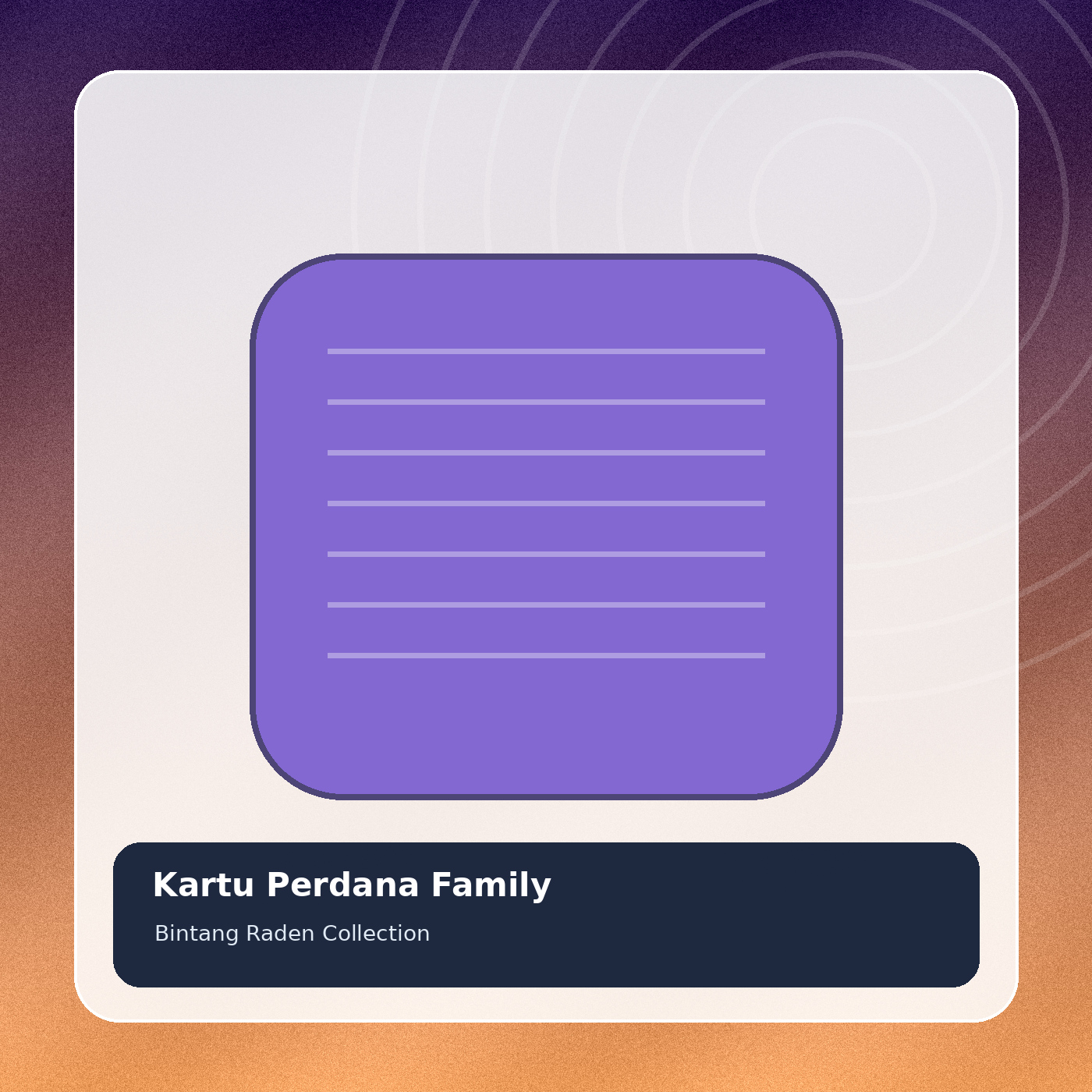 Kartu Perdana Family