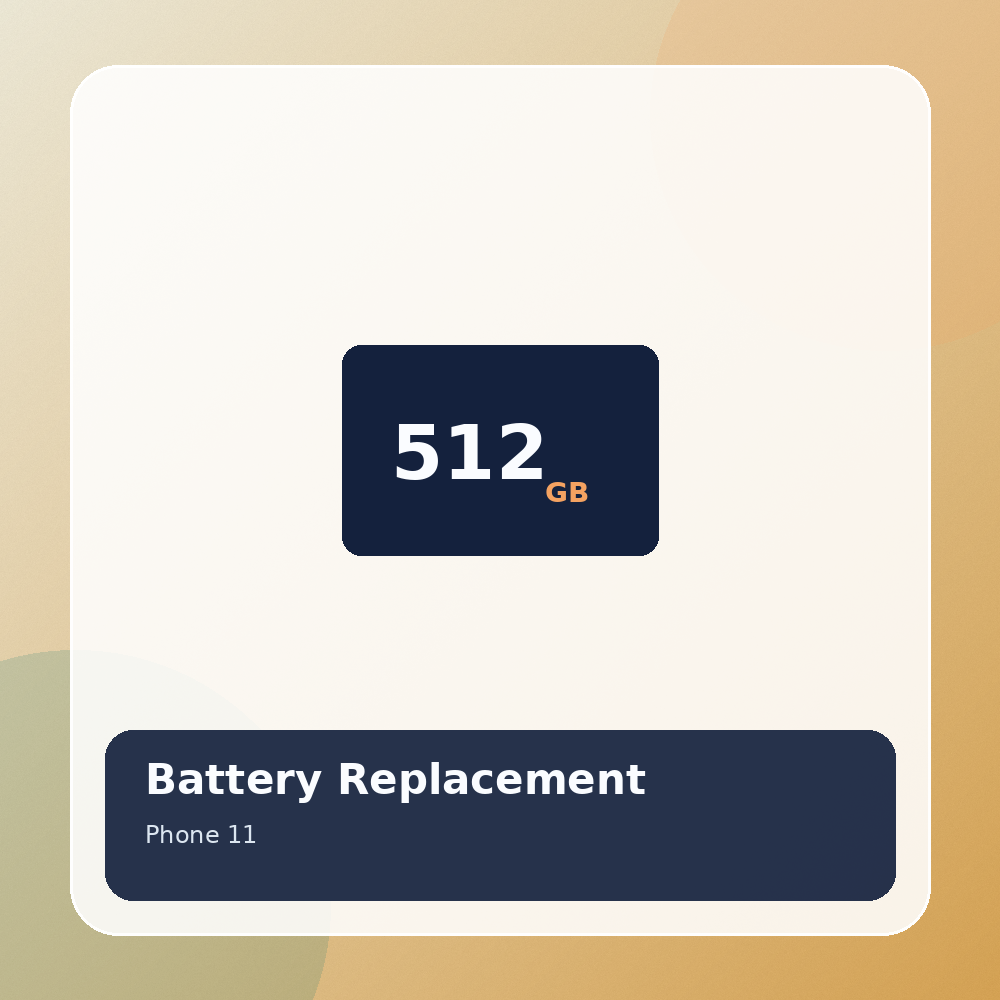 Baterai Replacement iPhone 11