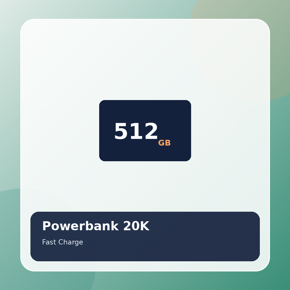 Powerbank 20.000mAh Fast Charge